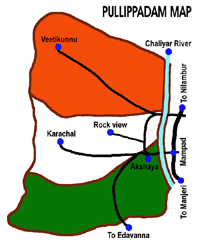 Map of Pullippadam
